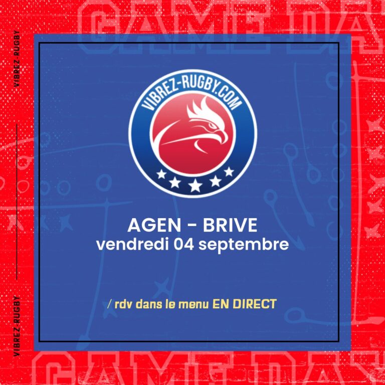 Agen - Brive en direct