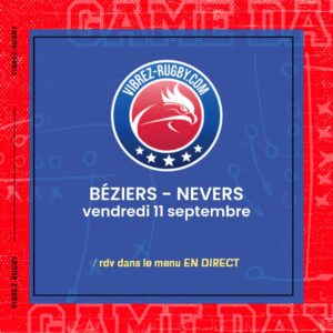 Résultat Béziers – Nevers : 21-20 (Saison 2026-2027)