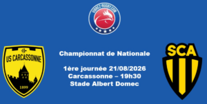 Nationale : Premier test pour Carcassonne face &agrave; Albi. (J1)