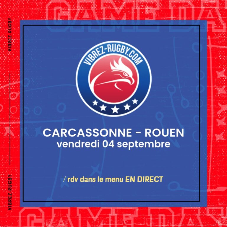 Carcassonne - Rouen en direct