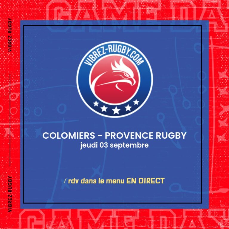 Colomiers - Provence Rugby en direct