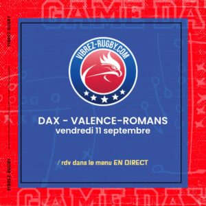 Résultat Dax – Valence-Romans : 27-20 (Saison 2026-2027)