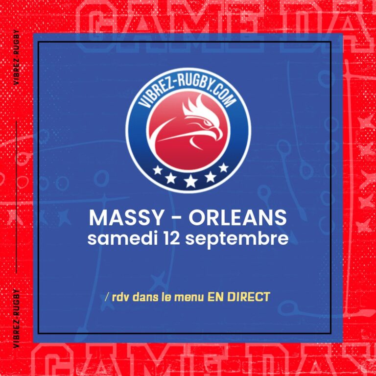 Massy - Orleans en direct