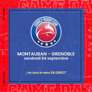 R&eacute;sultat Montauban &ndash; Grenoble : 20-17 (Saison 2026-2027)