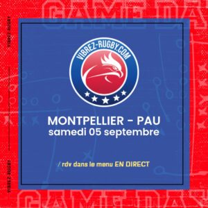 R&eacute;sultat Montpellier &ndash; Pau : 19-27 (Saison 2026-2027)