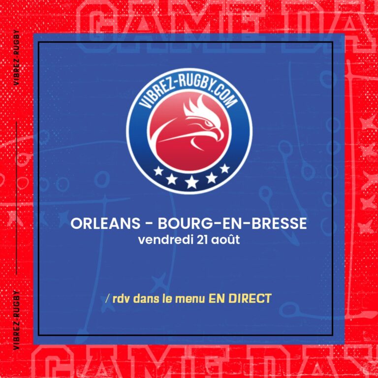 Orleans - Bourg-en-Bresse en direct
