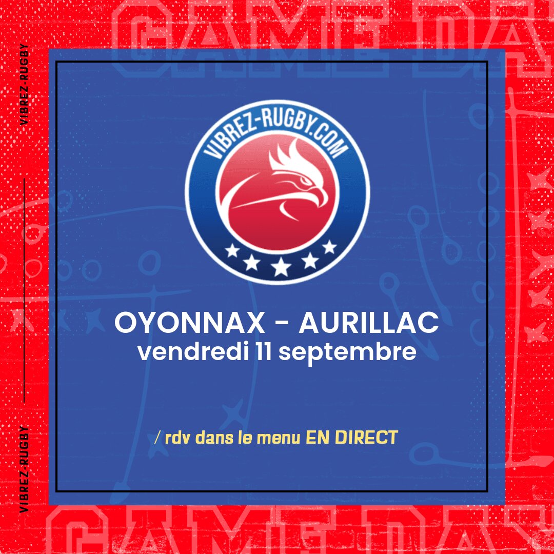 Oyonnax – Aurillac en direct