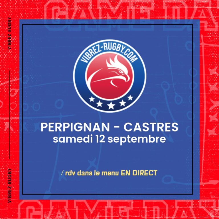 Perpignan - Castres en direct