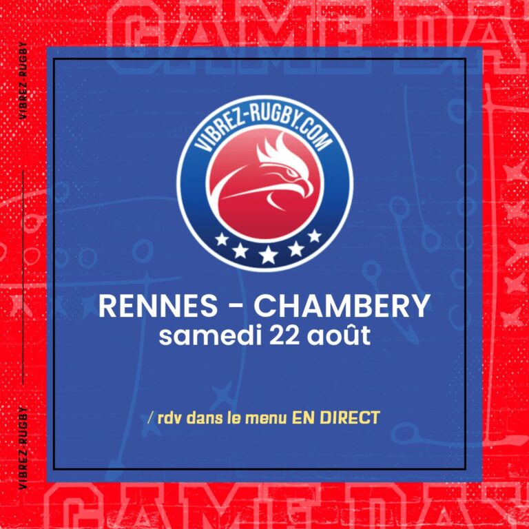 Rennes - Chambery en direct