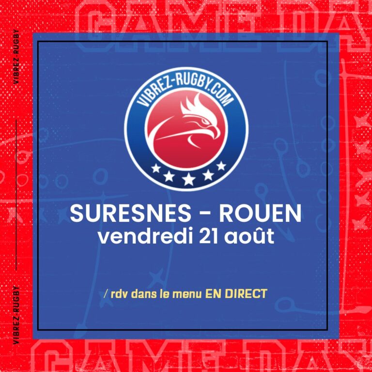 Suresnes - Rouen en direct