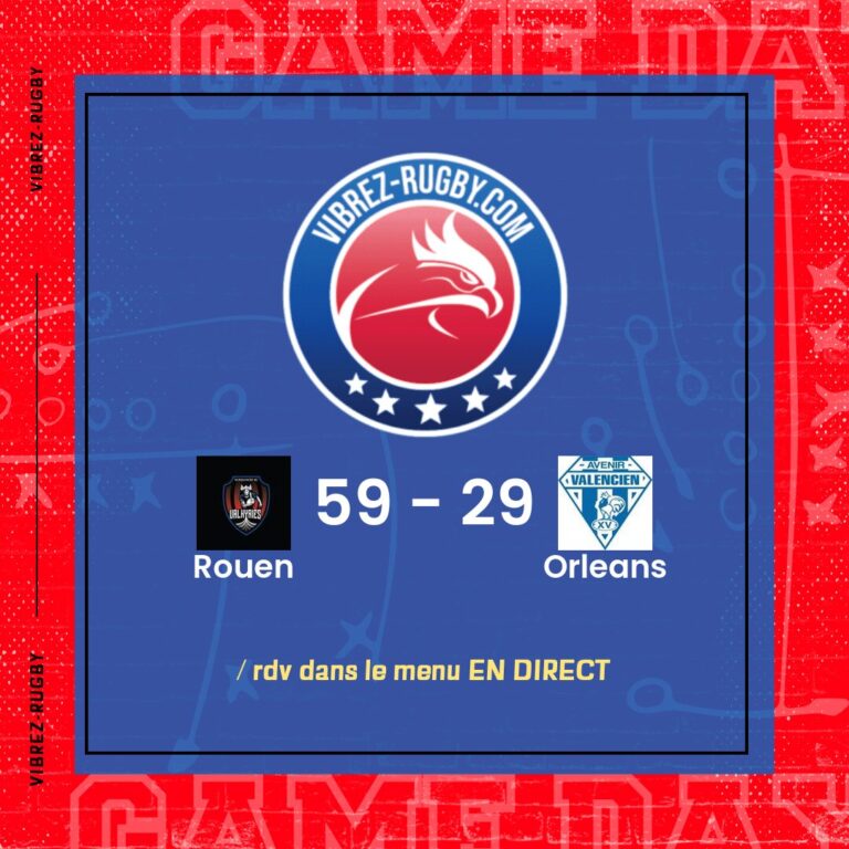 résultat Rouen - Orleans