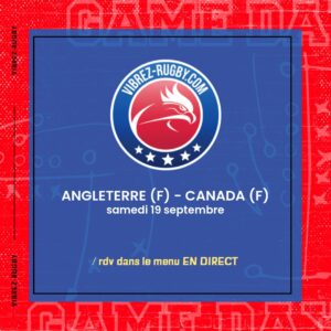 Angleterre (F) – Canada (F) en direct