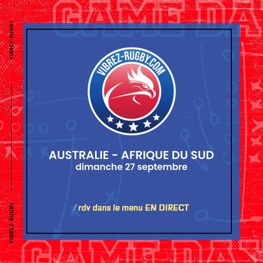 Australie – Afrique du Sud en direct