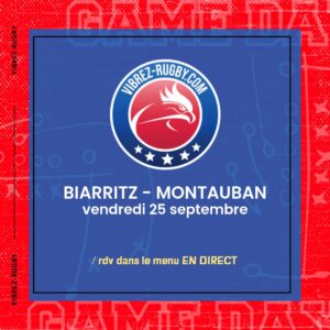 Résultat Biarritz – Montauban : 32-20 (Saison 2026-2027)