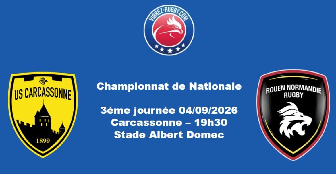 Nationale : 7 changements à Carcassonne pour recevoir Rouen