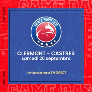 Clermont – Castres en direct
