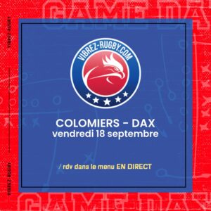 Résultat Colomiers – Dax : 66-21 (Saison 2026-2027)