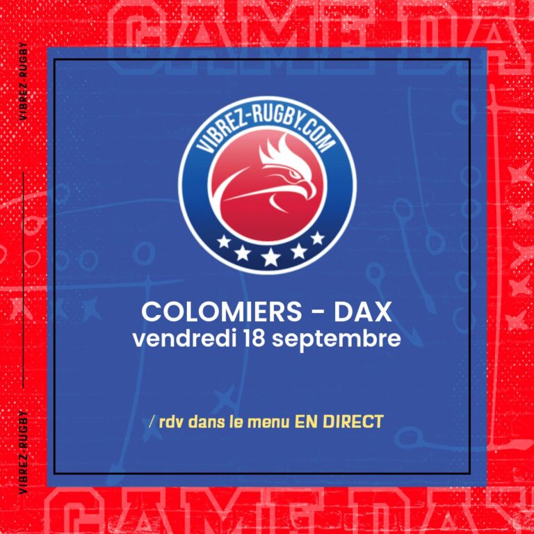 Colomiers - Dax en direct