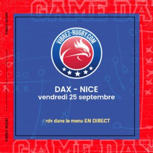 R&eacute;sultat Dax &ndash; Nice : 45-17 (Saison 2026-2027)
