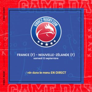 France (F) &ndash; Nouvelle-Z&eacute;lande (F) en direct