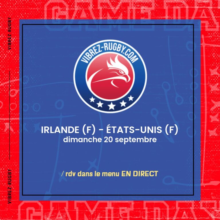 Irlande (F) - États-Unis (F) en direct 2026-09-20