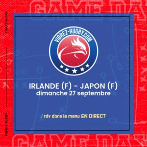 Irlande (F) – Japon (F) en direct