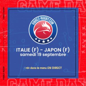 Résultat Italie (F) – Japon (F) : 55-21 (Saison 2026-2027)