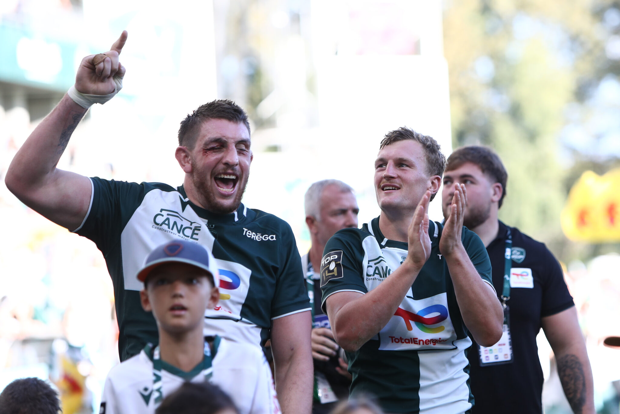 EN IMAGES &ndash; Revivez en images la large victoire de Pau face &agrave; Bayonne