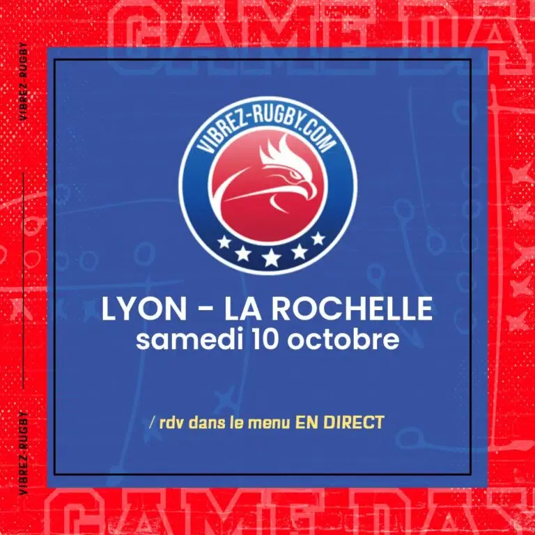 Lyon - La Rochelle en direct 2026-10-10