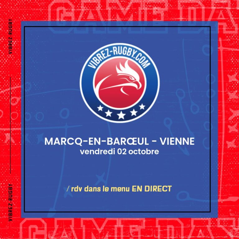 Marcq-en-Barœul - Vienne en direct 2026-10-02