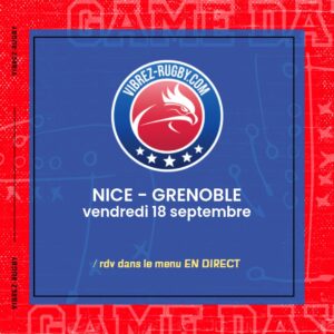 Résultat Nice – Grenoble : 33-37 (Saison 2026-2027)