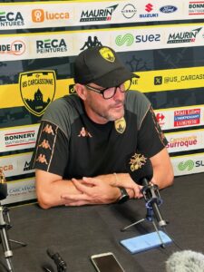 Nationale, Yannick OSMOND (Carcassonne)&nbsp;&raquo;Tr&egrave;s content, pas de la performance mais du r&eacute;sultat.&nbsp;&raquo; apr&egrave;s la victoire face &agrave; Rouen (J3)