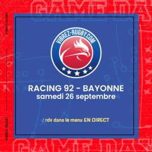 Racing 92 – Bayonne en direct