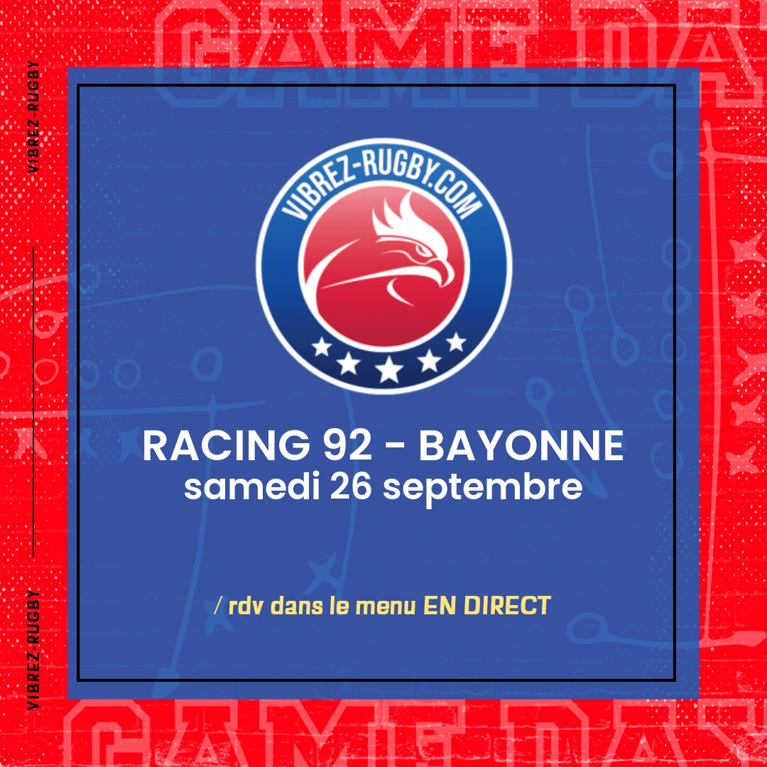 Racing 92 – Bayonne en direct