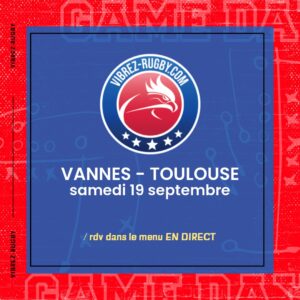 R&eacute;sultat Vannes &ndash; Toulouse : 23-29 (Saison 2026-2027)