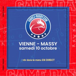 Résultat Vienne – Massy : 14-20 (Saison 2026-2027)