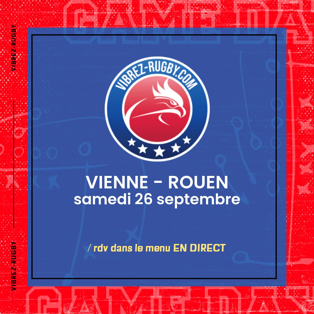 Vienne – Rouen en direct