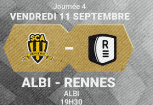 RADIO-RUGBY : Nationale, ALBI / RENNES , écoutez la rencontre en direct (J4)