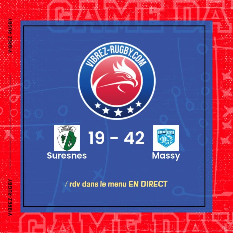 résultat Suresnes - Massy