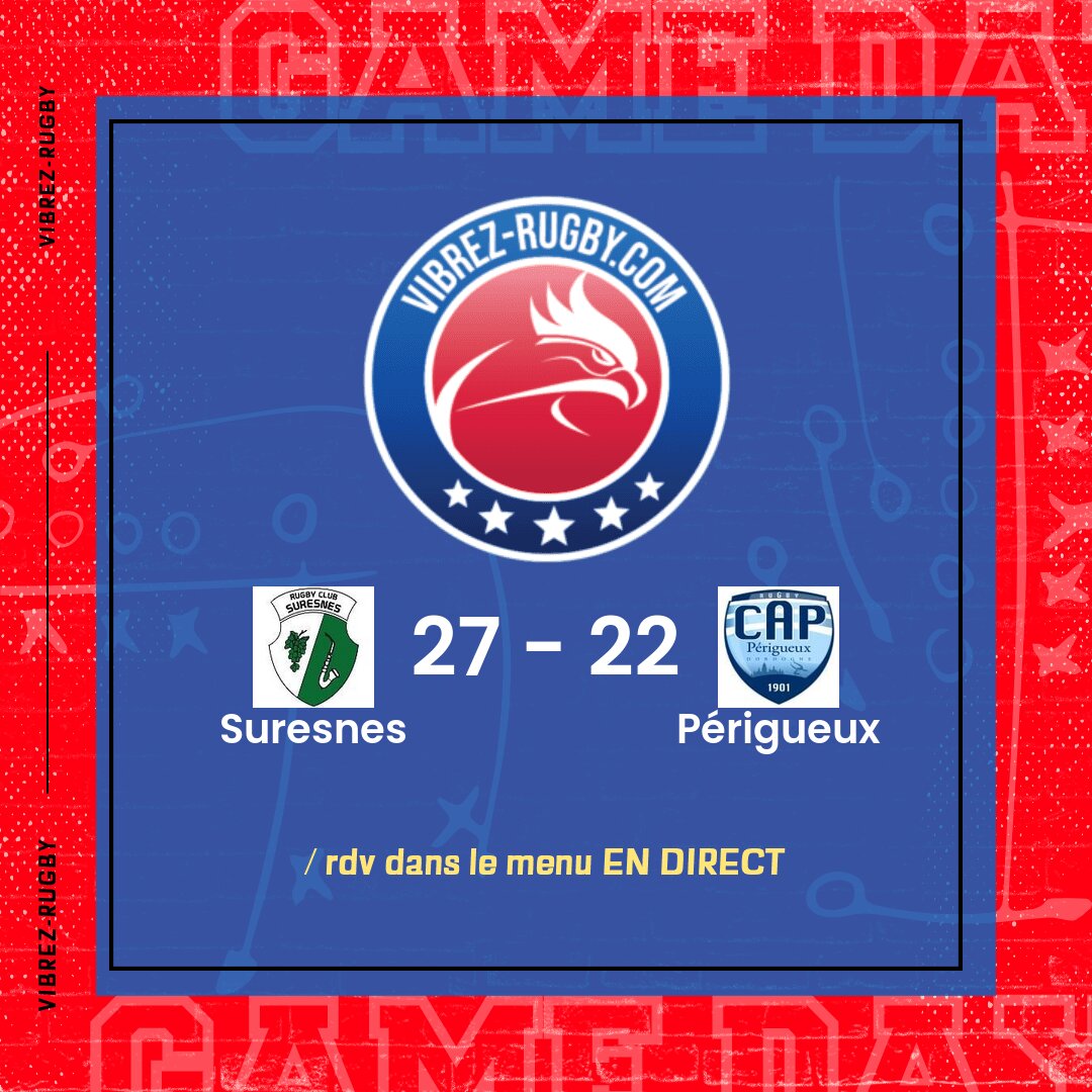 Résultat Suresnes – Périgueux: 27-22