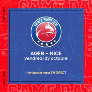 Agen &ndash; Nice en direct