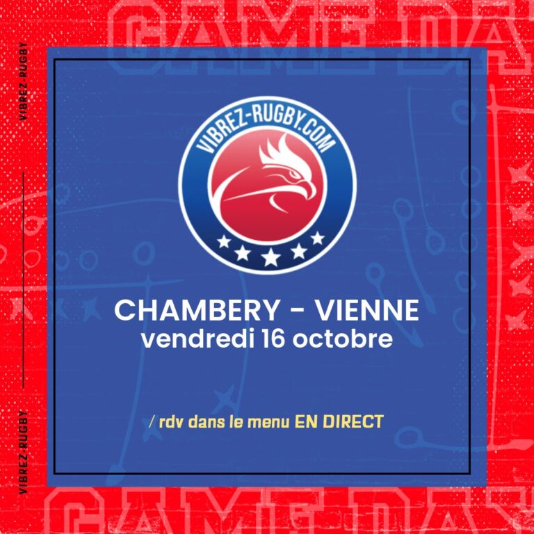 Chambery - Vienne en direct 2026-10-16