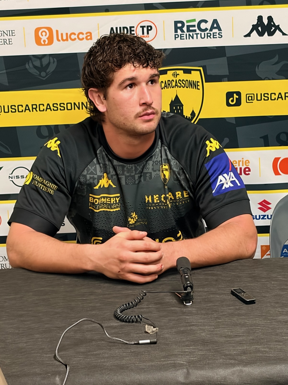 Nationale, Corentin BOUSQUET (Carcassonne) apr&egrave;s la courte victoire face &agrave; Suresnes : &laquo;&nbsp;Se voir perdre non, mais se faire peur oui !&nbsp;&raquo; (J9)
