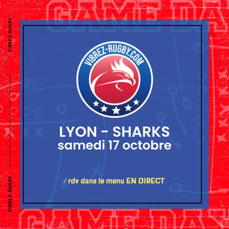 Lyon - Sharks en direct 2026-10-17