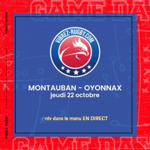 Montauban &ndash; Oyonnax en direct