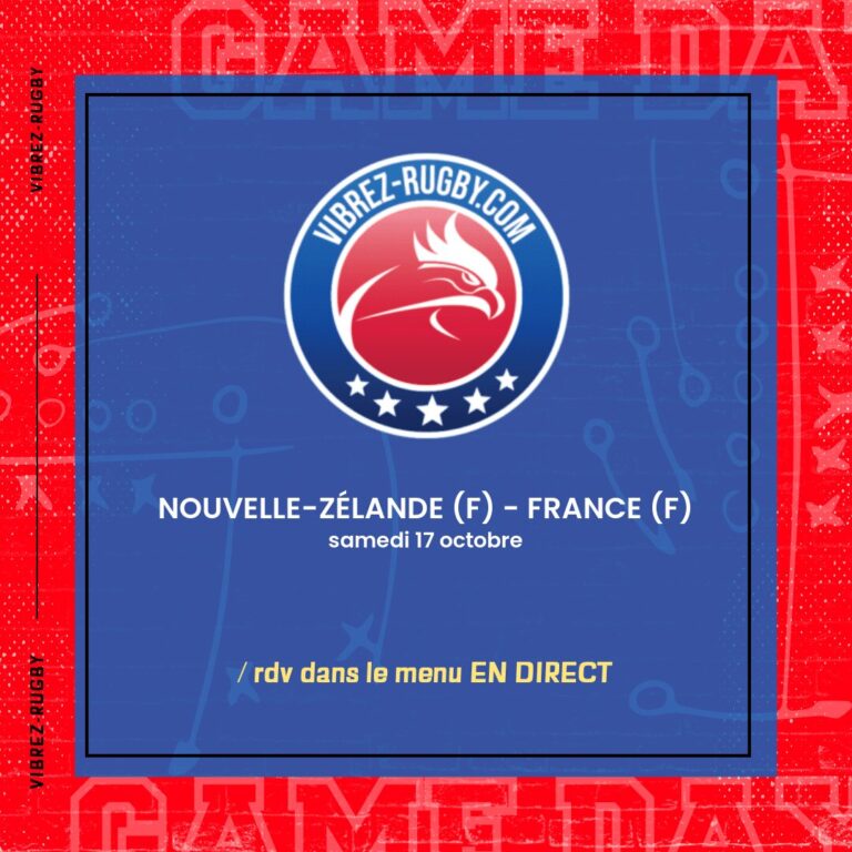 Nouvelle-Zélande (F) - France (F) en direct 2026-10-17
