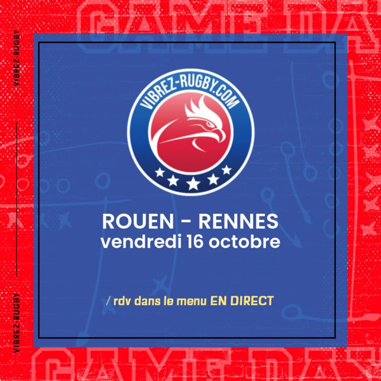 Rouen - Rennes en direct 2026-10-16