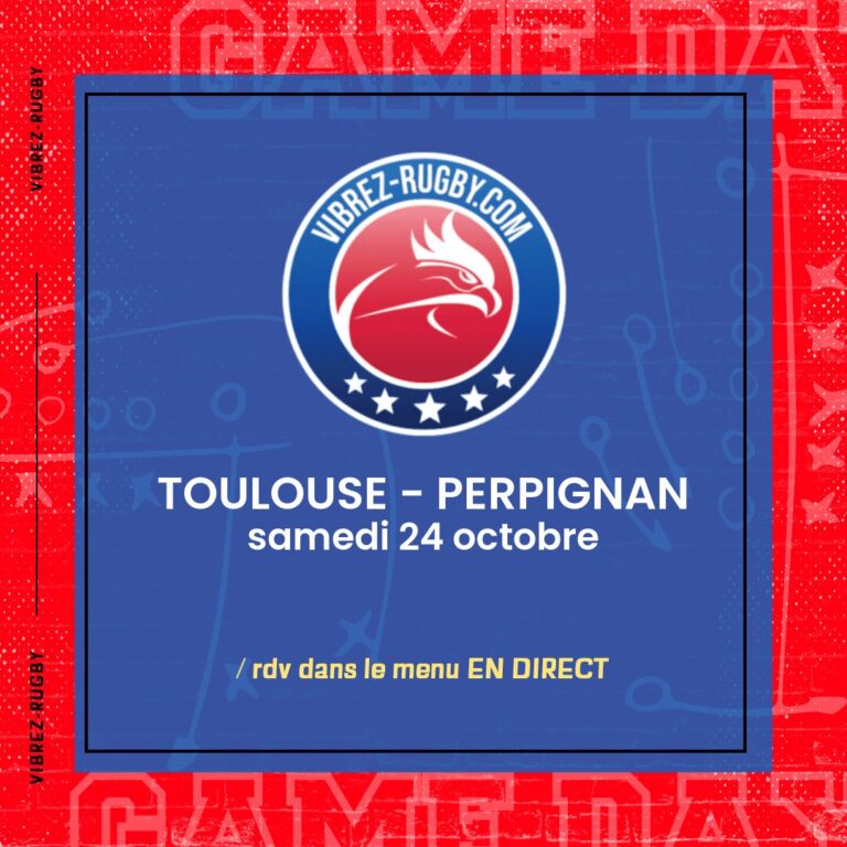 Toulouse - Perpignan en direct 2026-10-24