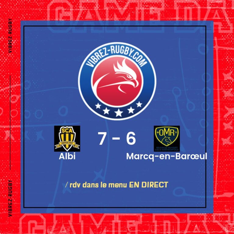 résultat Albi - Marcq-en-Barœul