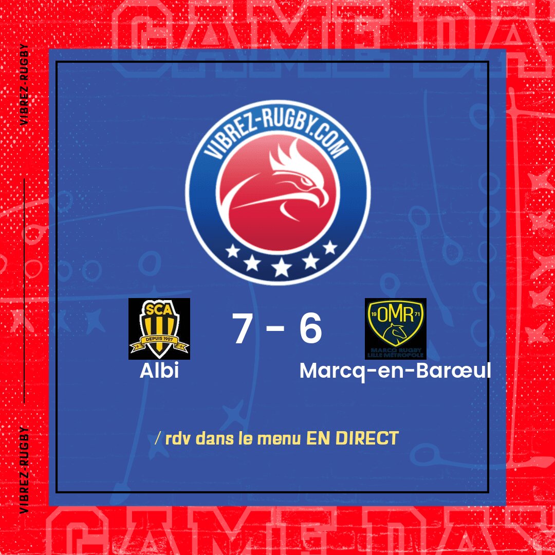 Résultat Albi – Marcq-en-Barœul: 7-6